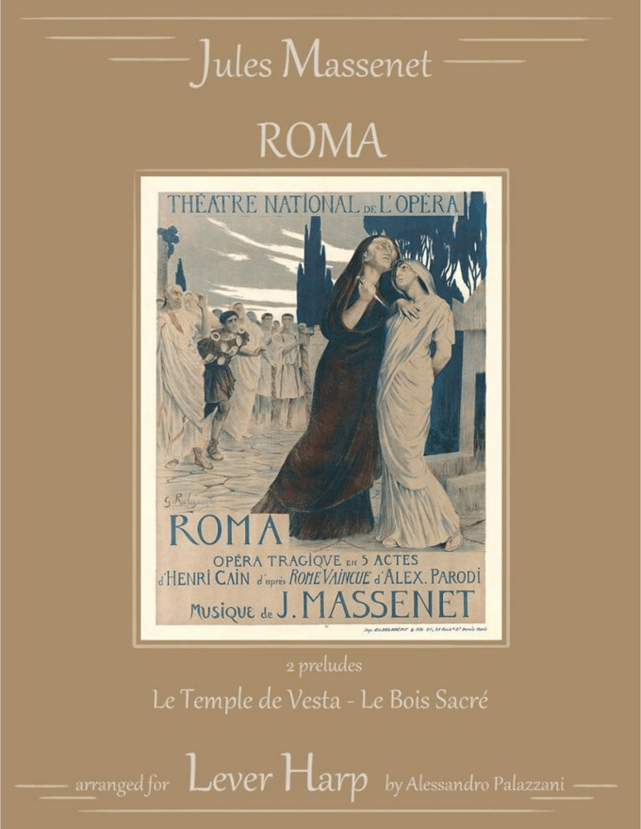 ROMA: 2 preludes from the opera - for Lever Harp