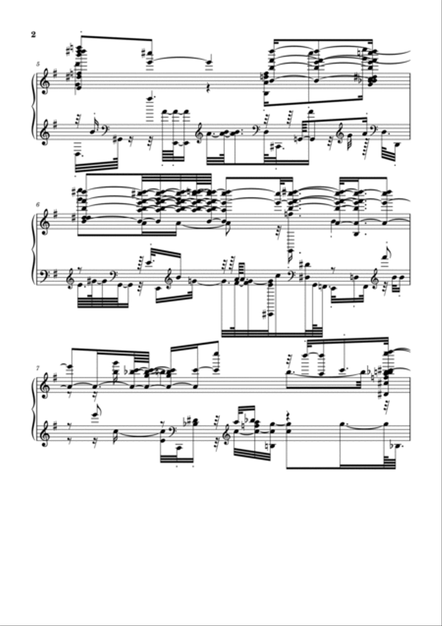 Cooling With Happiness Easy Piano scores gallery preview page 2