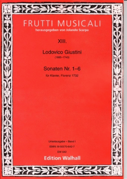 Sonaten op.1, Nr. 1-6
