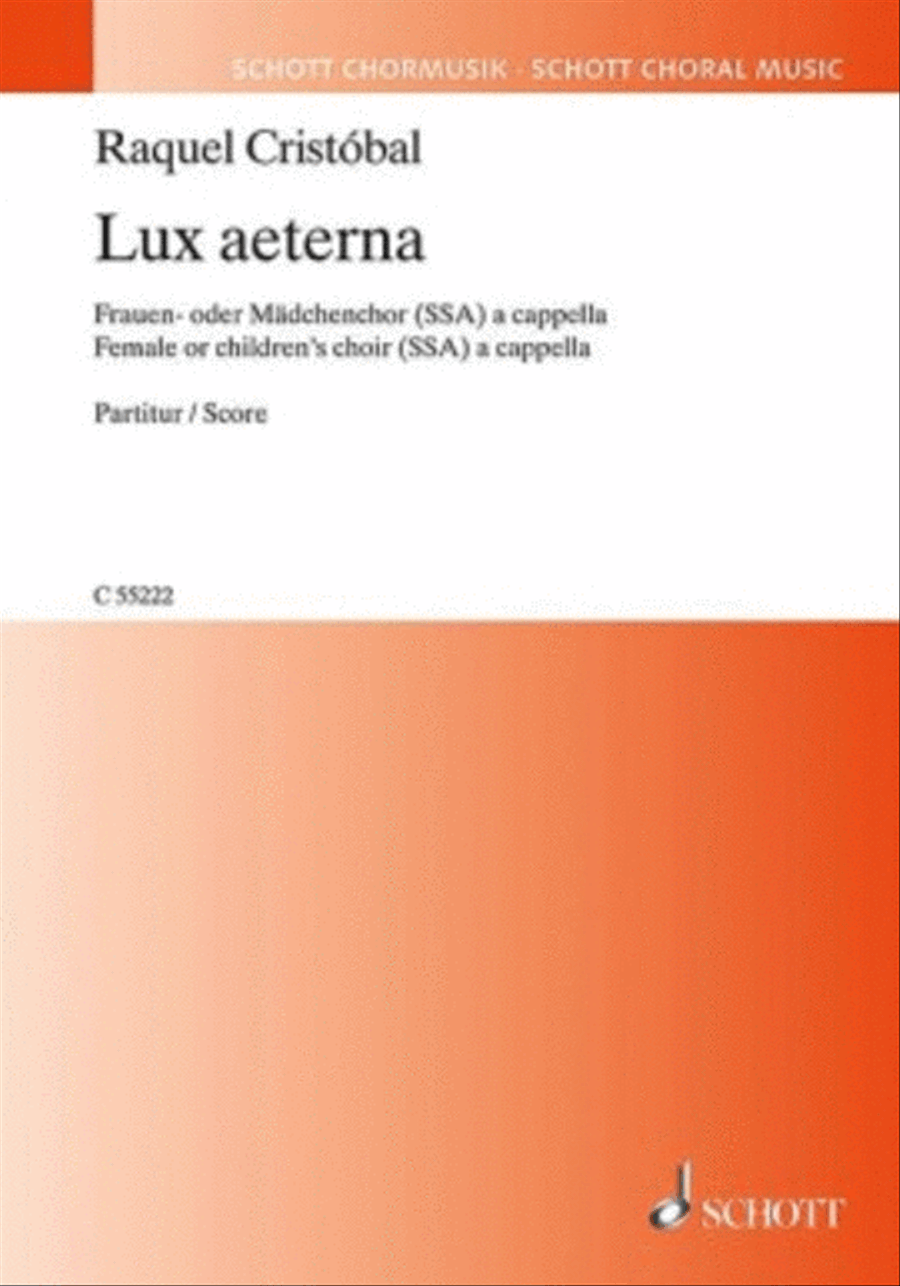 Lux Aeterna SSA scores gallery preview page 1