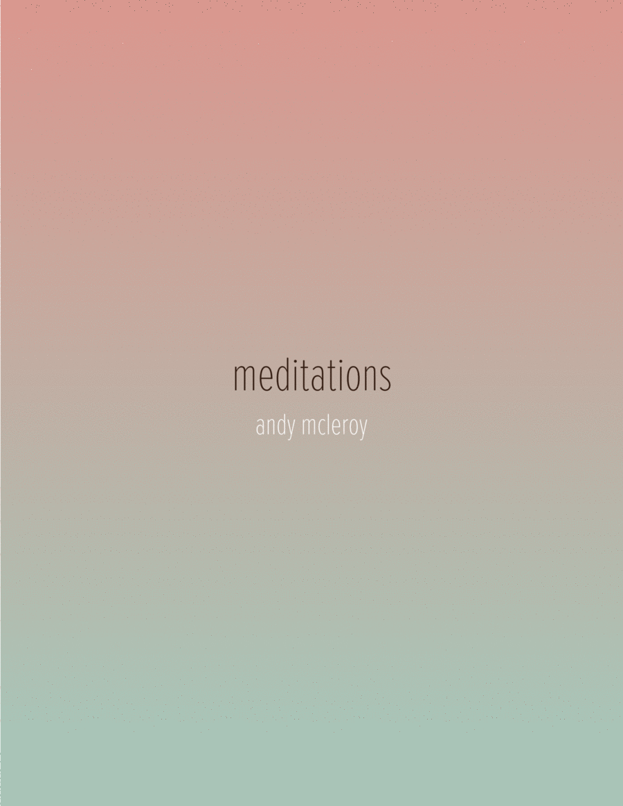 Meditations for Piano Chamber Music scores gallery preview page 1