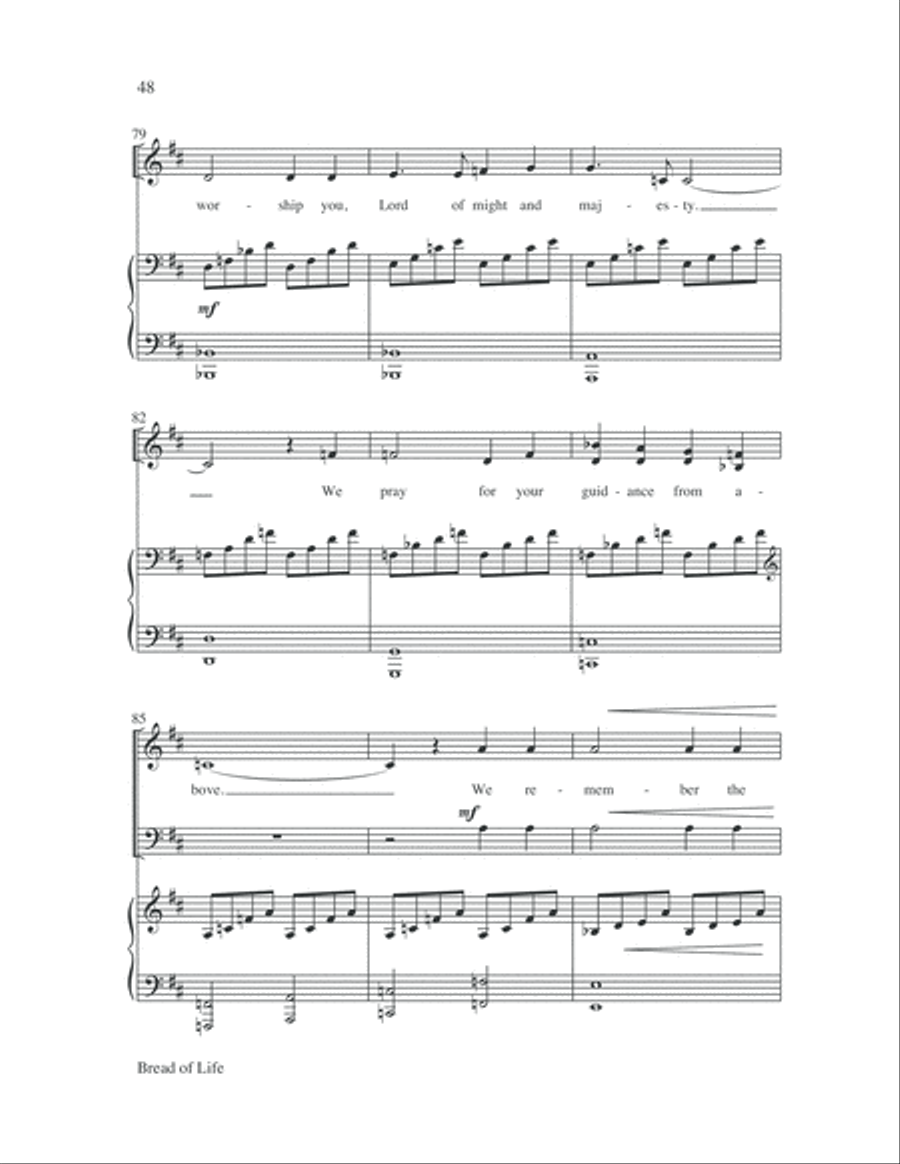 Easy Anthems, Vol. 4 3-Part scores gallery preview page 49