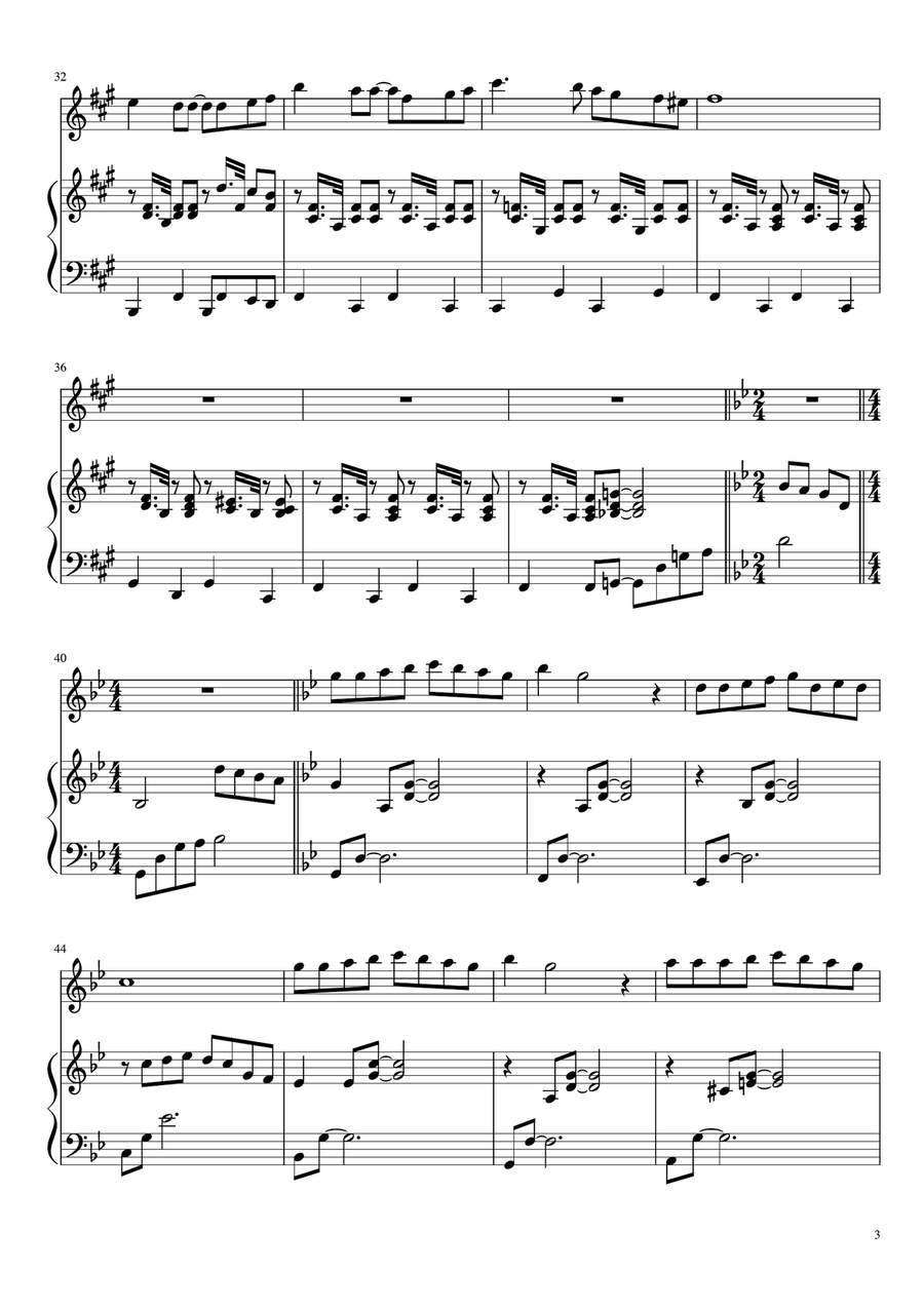 Those Were The Days Violin Solo scores gallery preview page 3