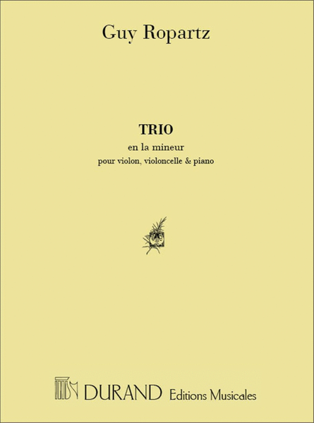 Trio En La Mineur