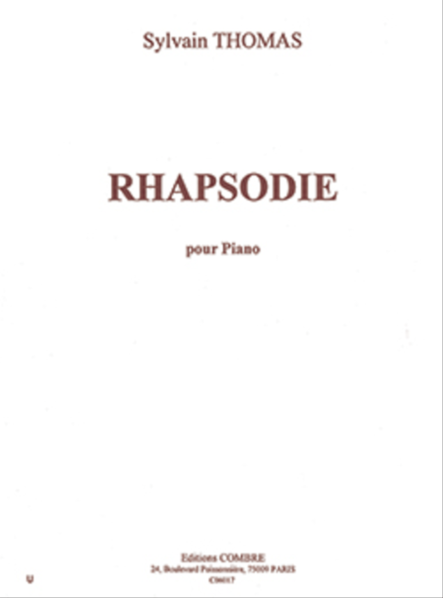 Rhapsodie Piano Solo scores gallery preview page 1