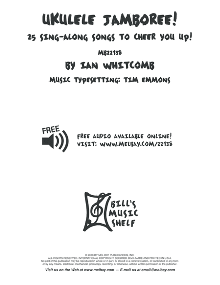 Ukulele Jamboree! Voice scores gallery preview page 2