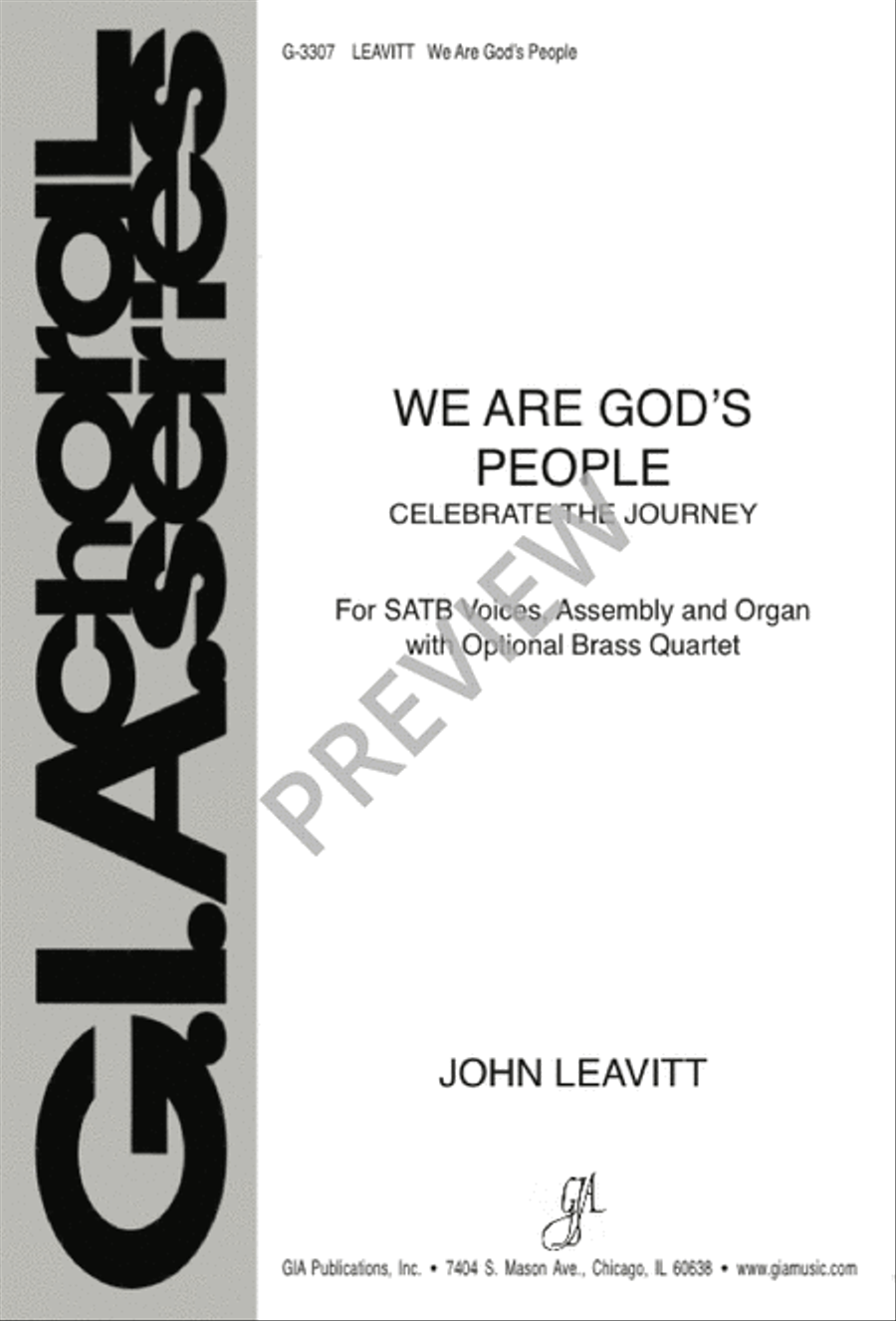 We Are God's People We Are God's People 4-Part scores gallery preview page 2
