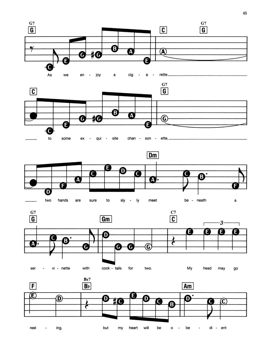 Cocktails For Two Cocktails For Two Electronic Keyboard scores gallery preview page 2