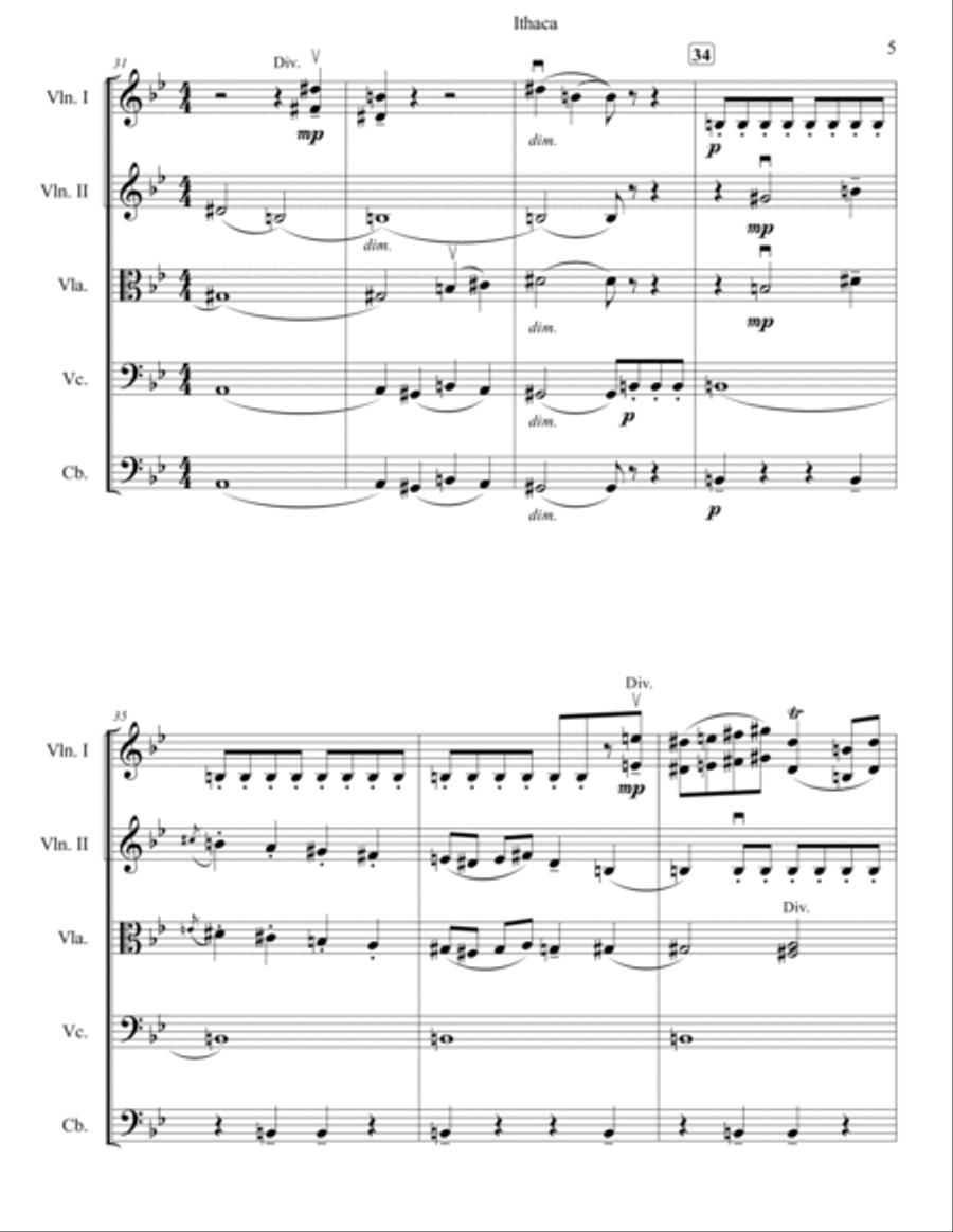 Ithaca Ithaca String Orchestra scores gallery preview page 6