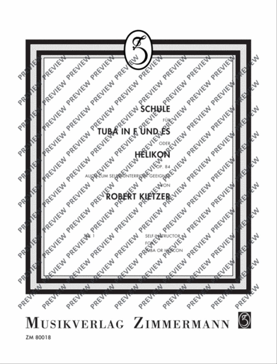 Self-instructor for the tuba in F, E flat (Helicon) Tuba scores gallery preview page 2