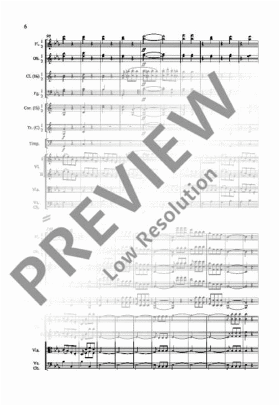 Symphony No. 5 C minor Orchestra scores gallery preview page 19