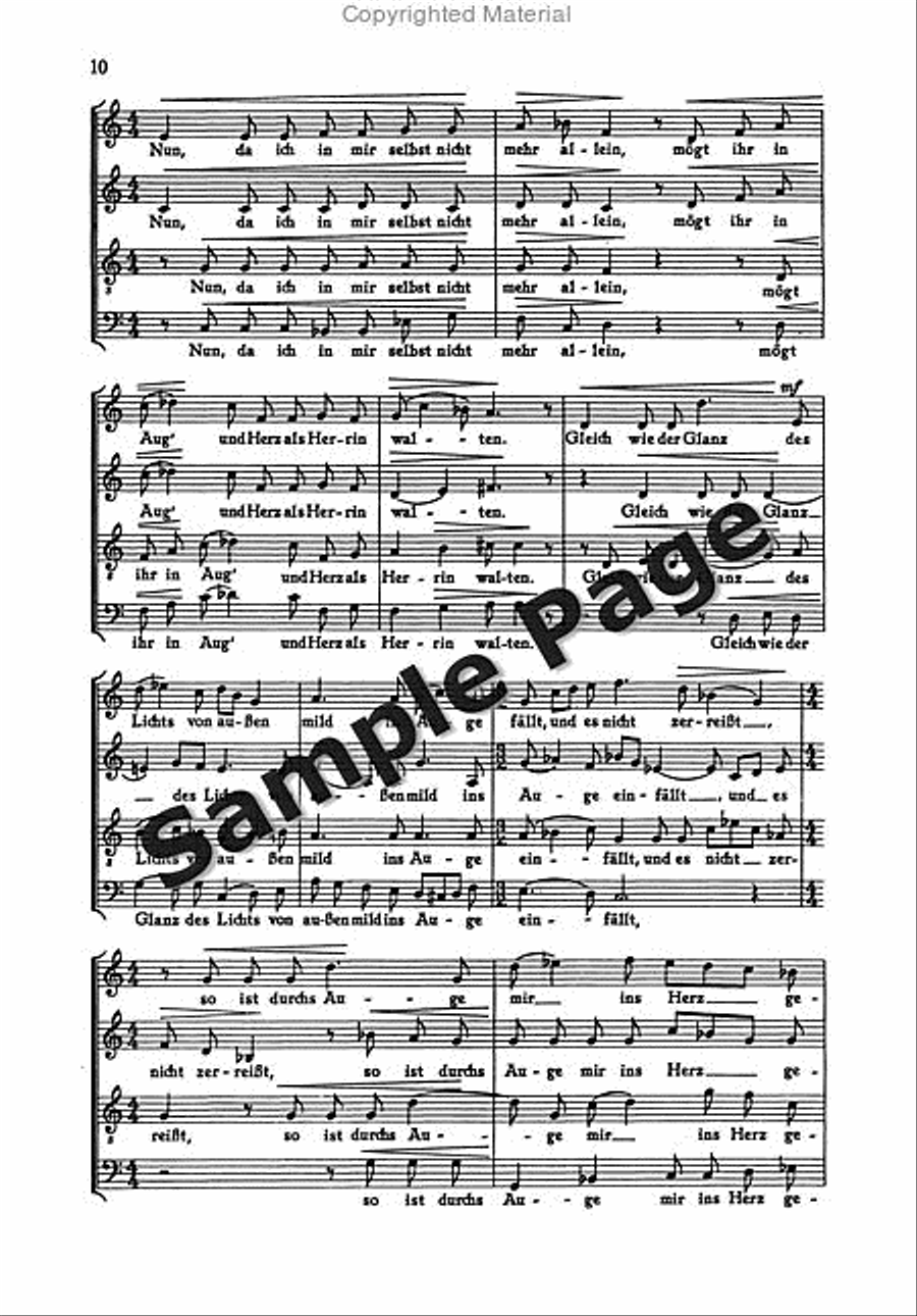 Italienisches Liederbuch 1 Ssatbb 4-Part scores gallery preview page 11