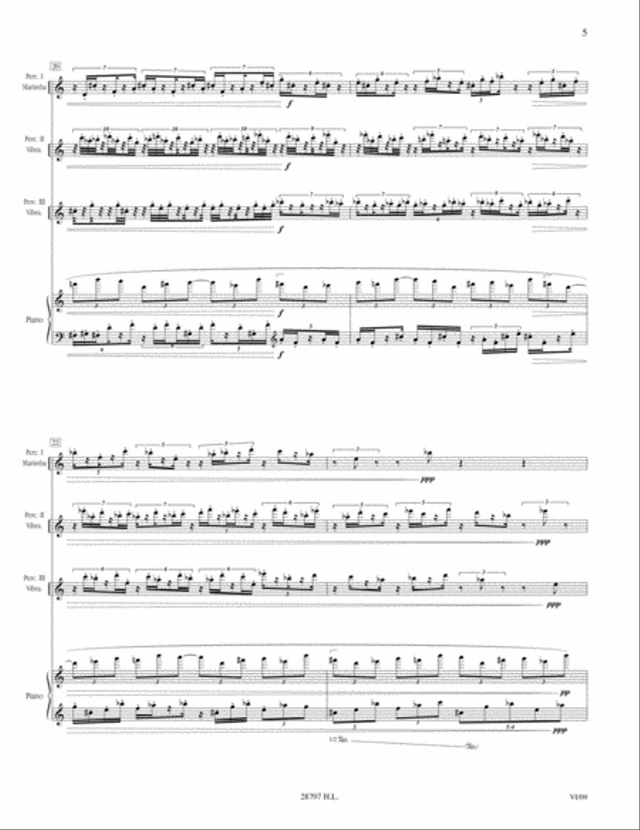 Interstices Piano scores gallery preview page 6