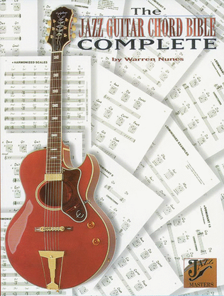 Book cover for The Jazz Guitar Chord Bible Complete