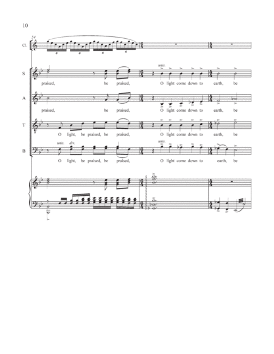 The Great Trees: 5. The Timbered Choir 4-Part scores gallery preview page 22