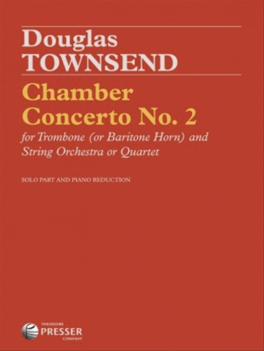 Chamber Concerto No. 2 Chamber Concerto No. 2 Chamber Music scores gallery preview page 1