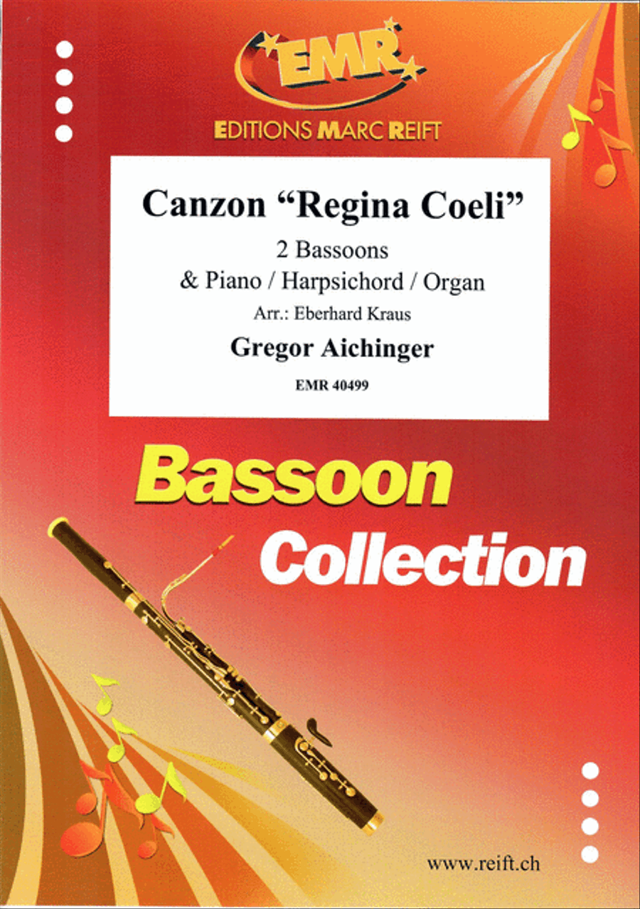 Canzon Regina Coeli Bassoon scores gallery preview page 1