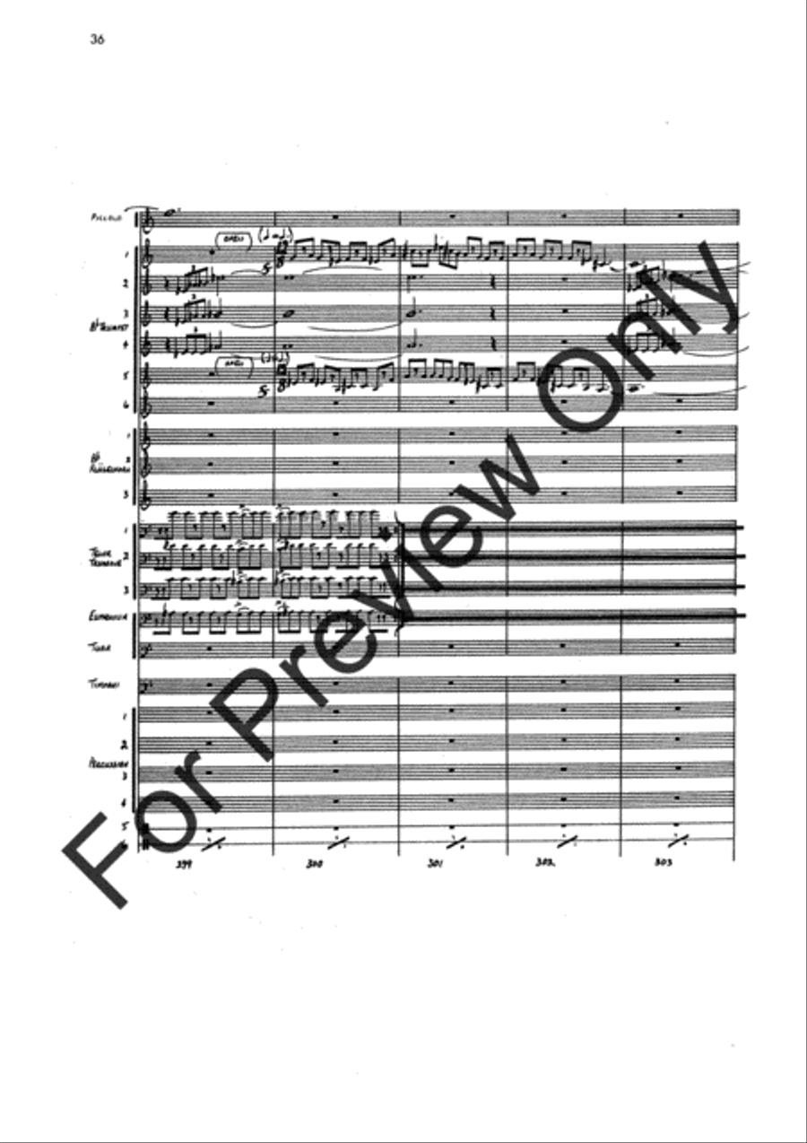 Agincourt Hymn (Score) Agincourt Hymn (Score) Concert Band scores gallery preview page 60