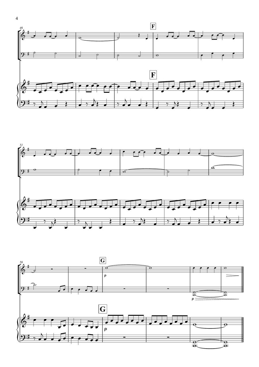 A Million Dreams Piano Trio scores gallery preview page 4