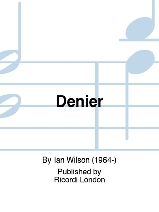 Book cover for Denier
