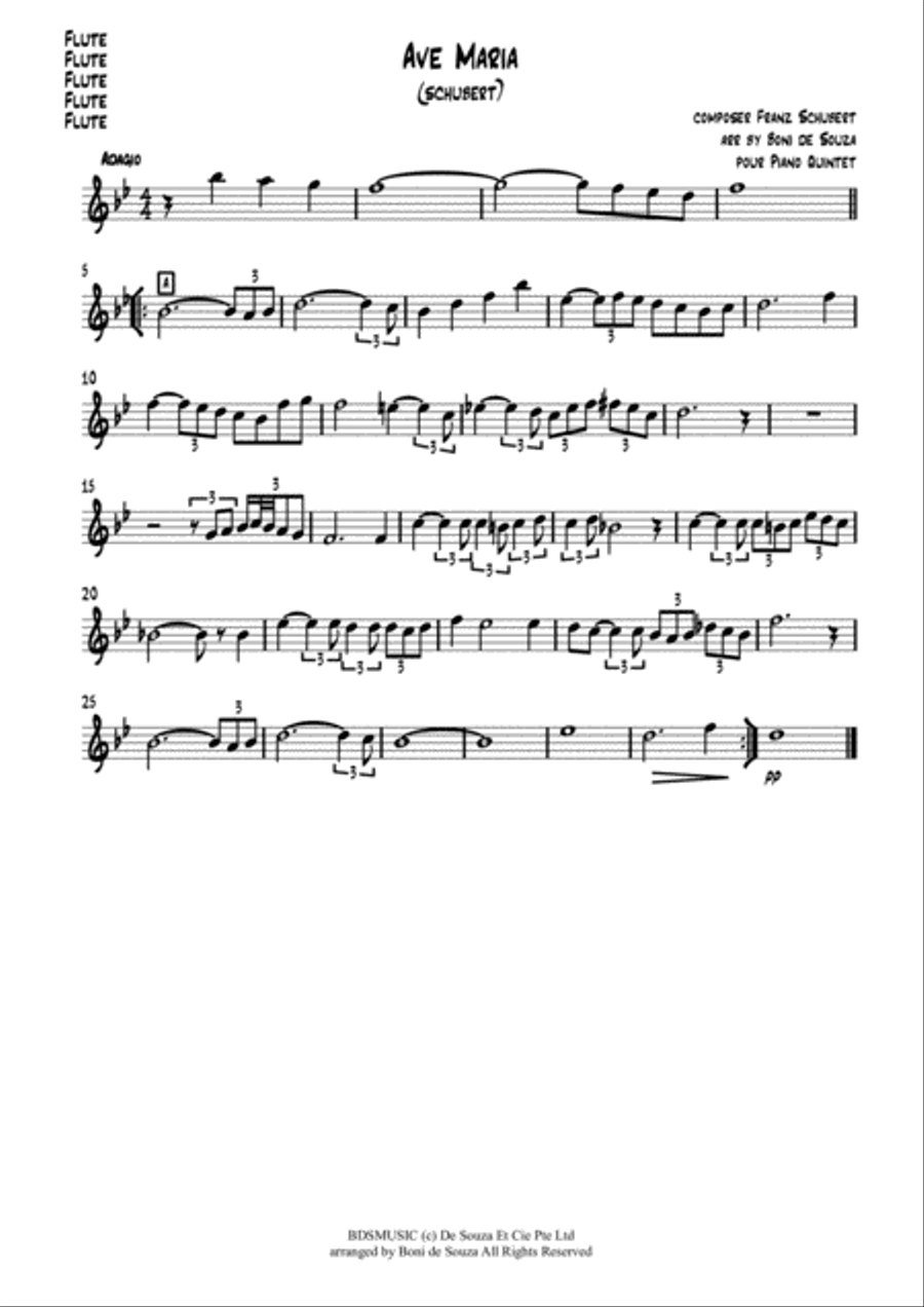 Ave Maria - Schubert (Piano-Strings Octet) image number null