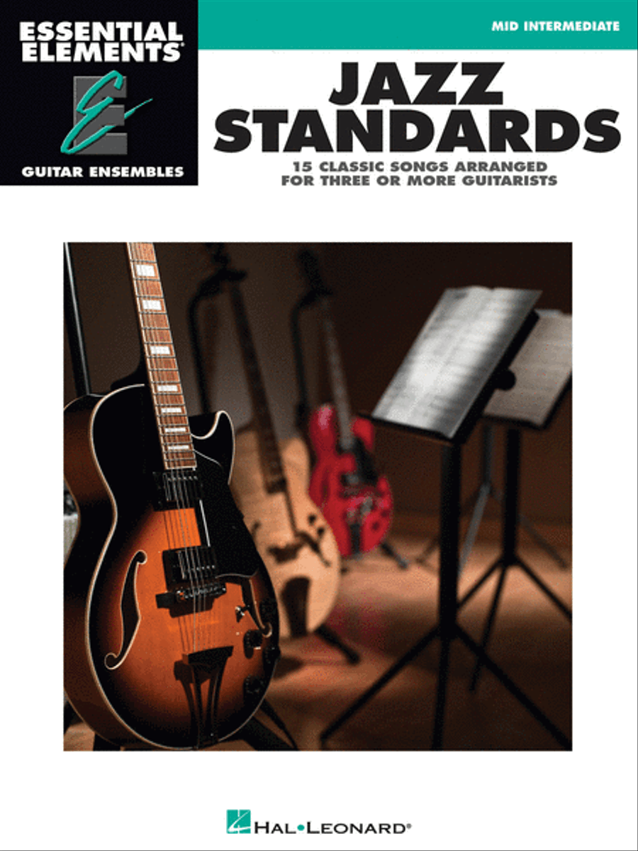 Jazz Standards Guitar Ensemble scores gallery preview page 1