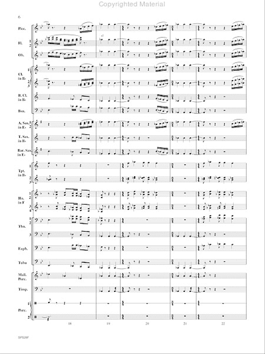 Holiday Portraits Holiday Portraits Concert Band scores gallery preview page 7