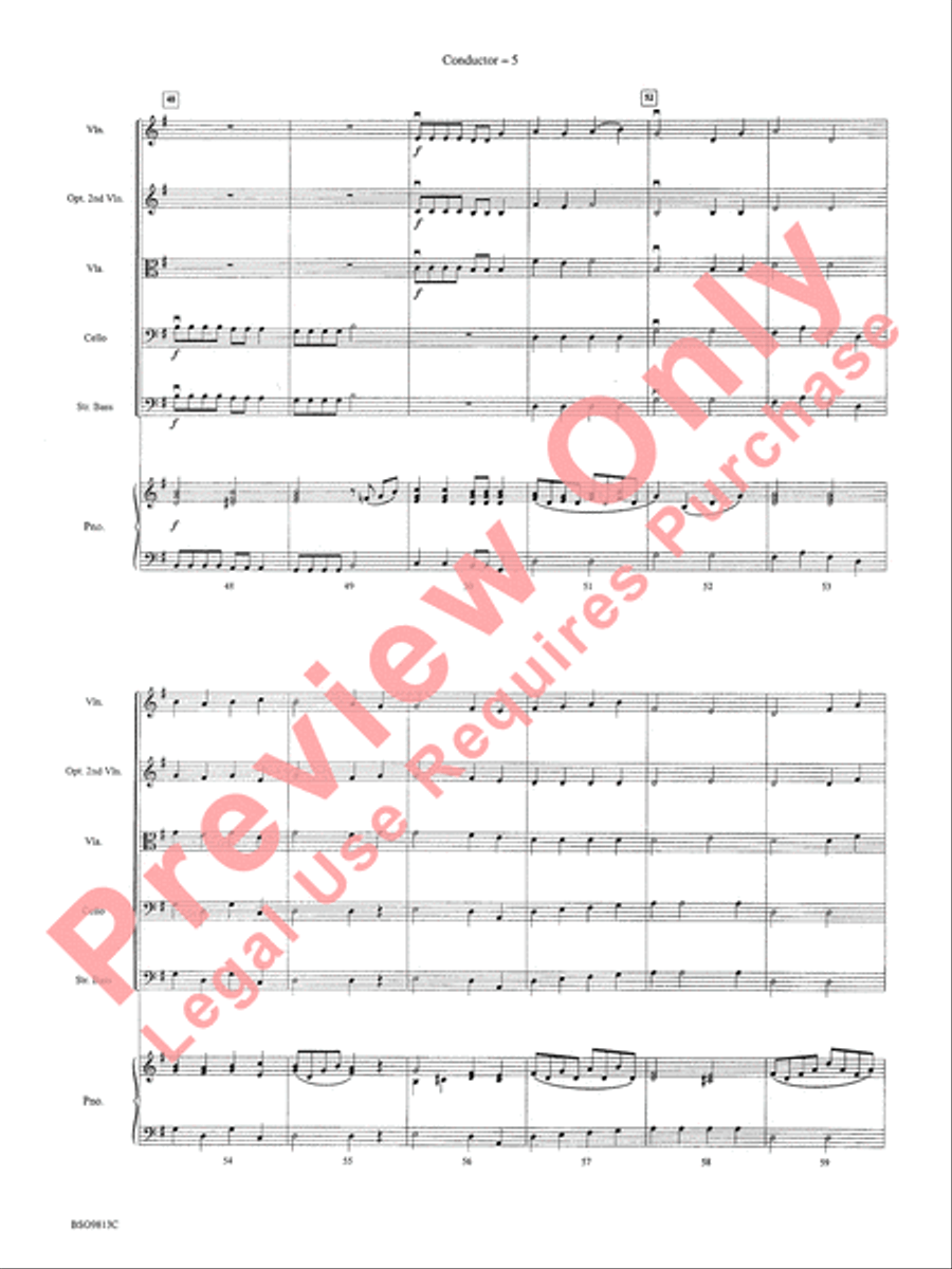 Christmas Bits & Pieces Christmas Bits & Pieces String Orchestra scores gallery preview page 7