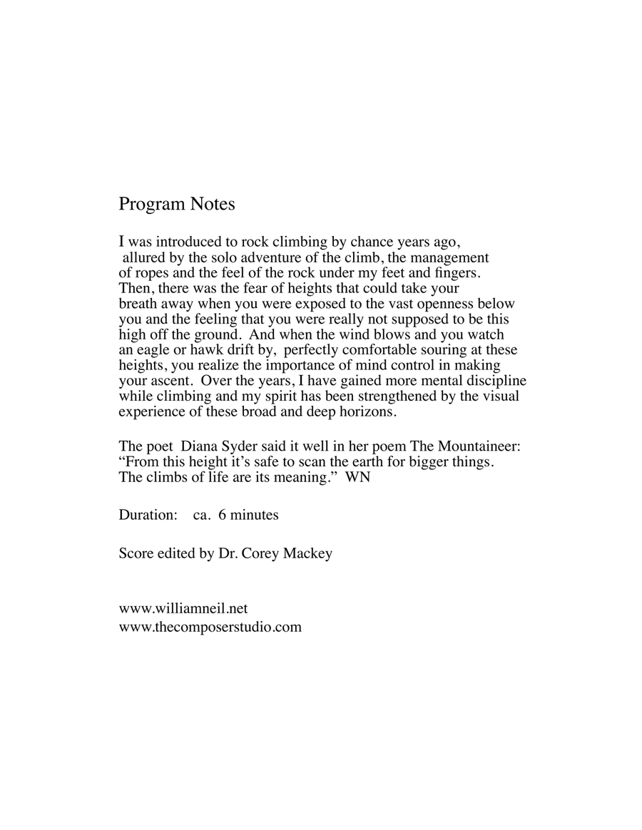 Spiritual Adaptation to Higher Altitudes for clarinet and vibraphone Clarinet scores gallery preview page 3