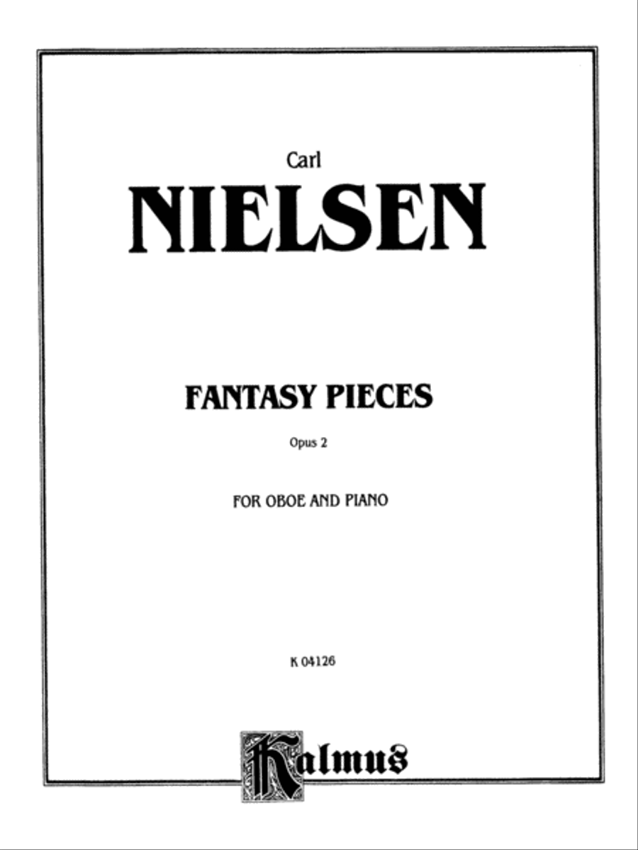 Fantasy Pieces, Op. 2 Fantasy Pieces, Op. 2 Oboe scores gallery preview page 2