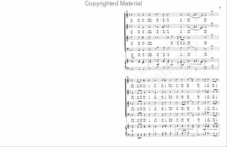 From My Youth From My Youth 4-Part scores gallery preview page 4