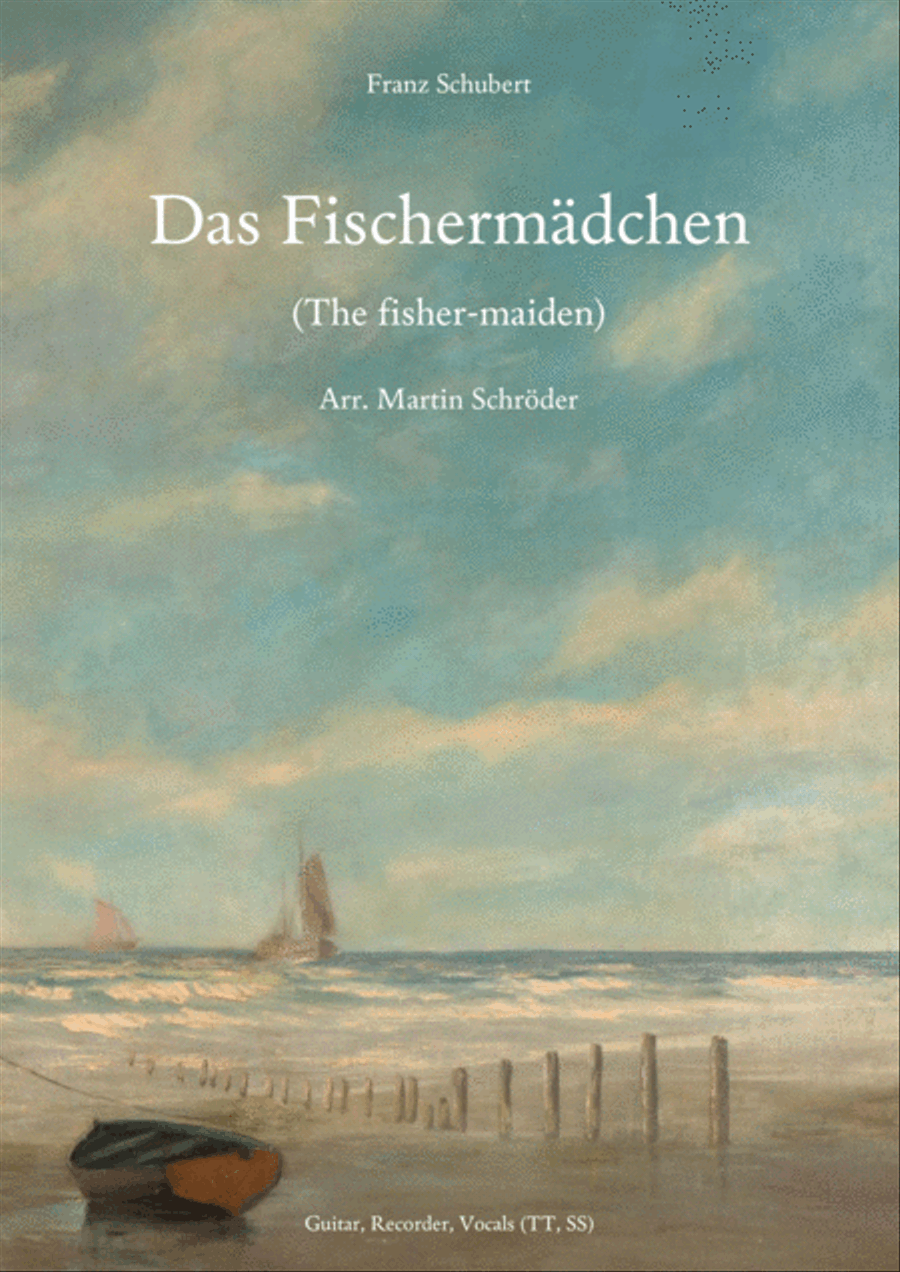 Franz Schubert - Das Fischermädchen (the fisher-maiden) Small Ensemble scores gallery preview page 1