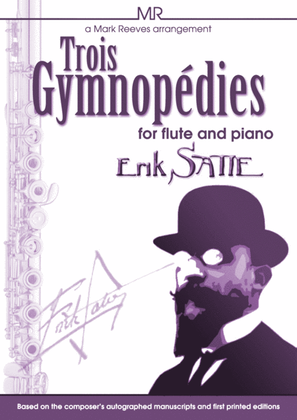 Book cover for Trois Gymnopedies for Flute and Piano