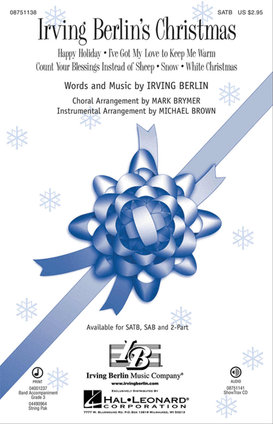 Irving Berlin's Christmas 4-Part scores gallery preview page 1
