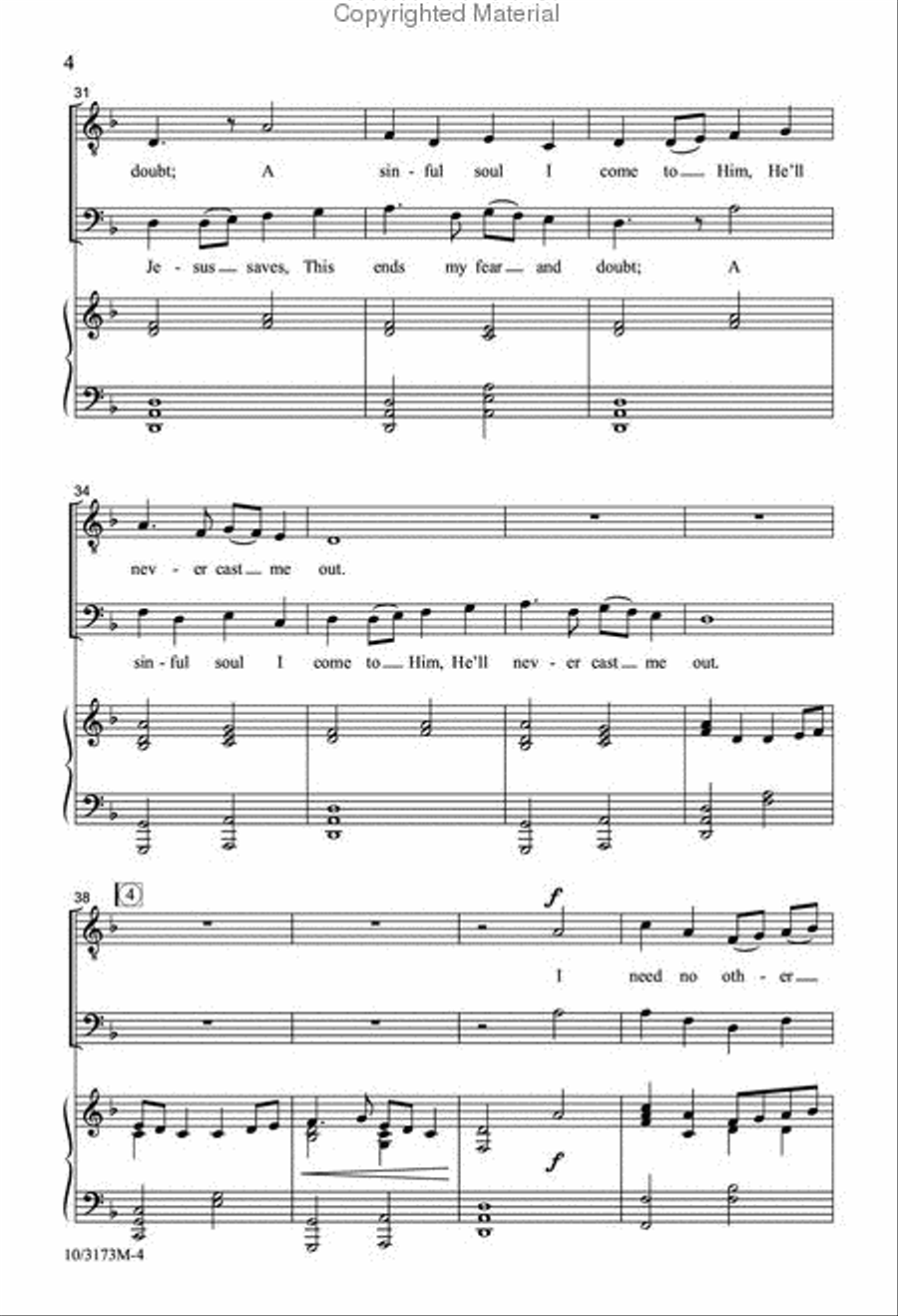 My Faith Has Found a Resting Place TB scores gallery preview page 5