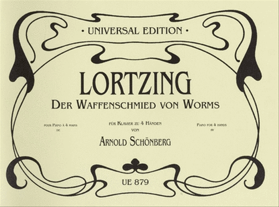 Der Waffenschmied Von Worms Oder Liebhaber Und Nebenbuhler In Einer Person Chamber Music scores gallery preview page 1