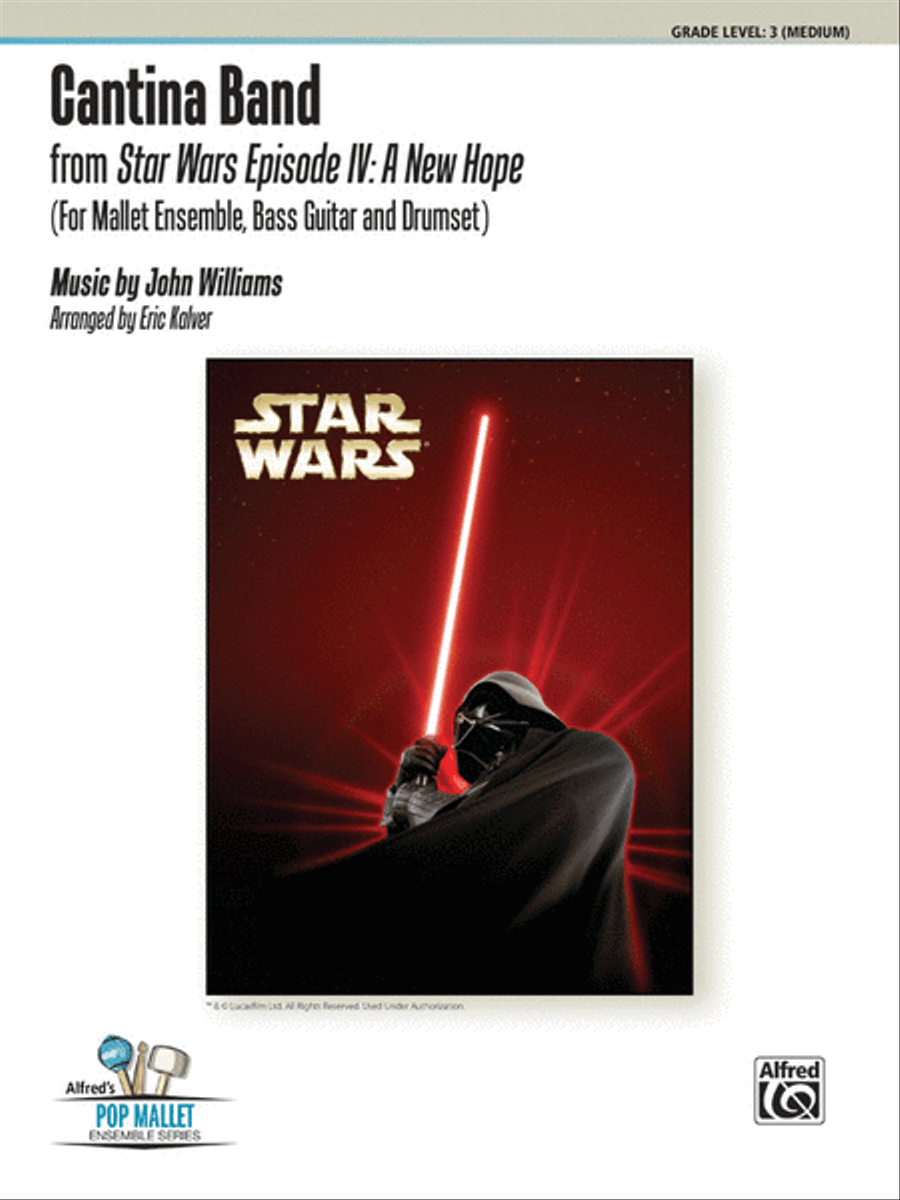 Cantina Band (from Star Wars) Percussion Ensemble scores gallery preview page 1