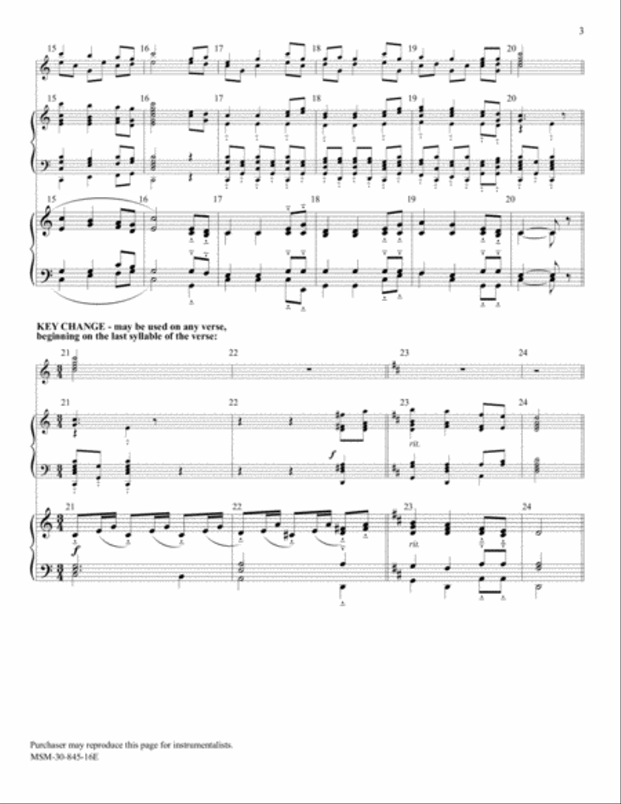 Nettleton Choir scores gallery preview page 3
