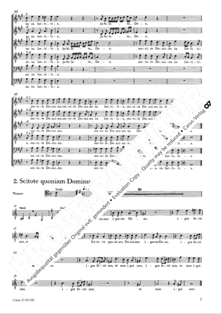 Jubilate Deo Choir scores gallery preview page 8