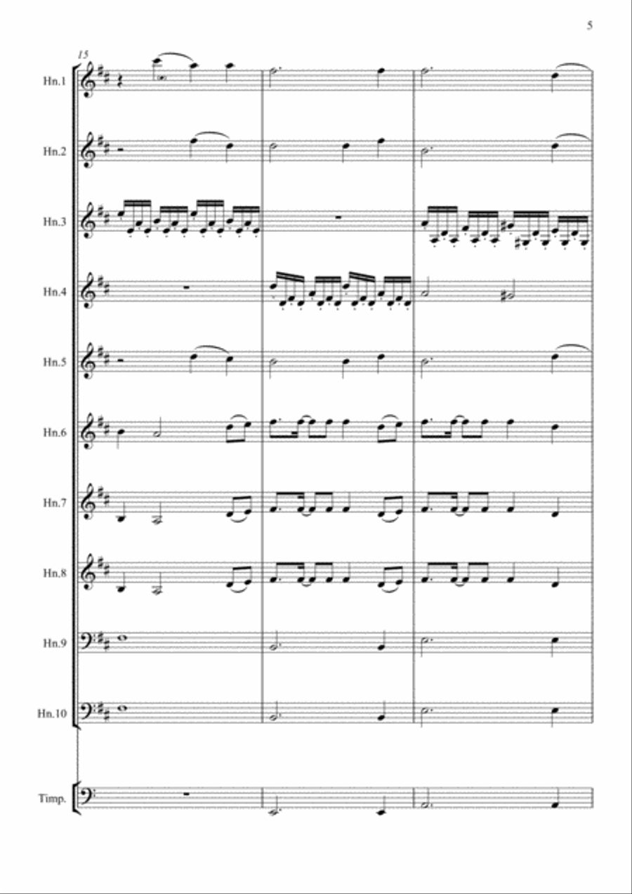 Part Of Your World Large Ensemble scores gallery preview page 6