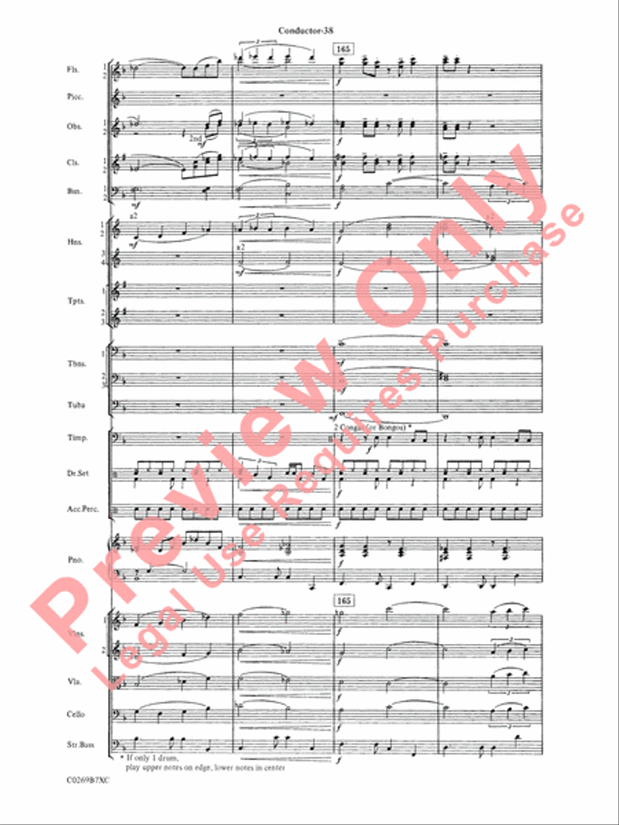 Leroy Anderson Favorites Leroy Anderson Favorites Full Orchestra scores gallery preview page 41