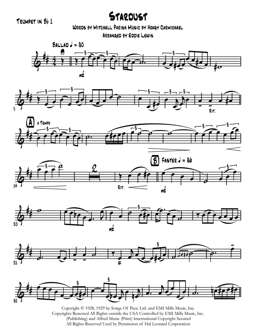 Stardust Brass Ensemble scores gallery preview page 2