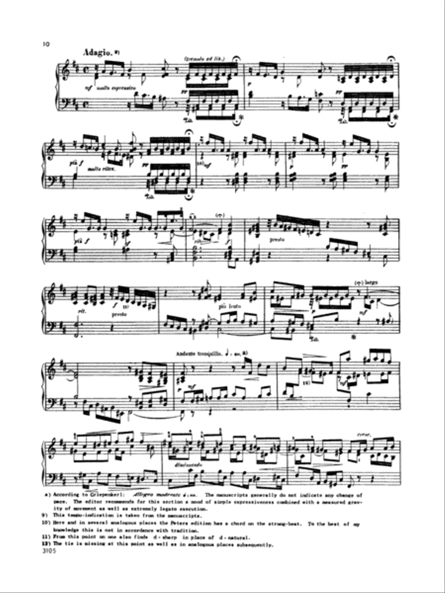 Bach: Seven Toccatas Piano Solo scores gallery preview page 5