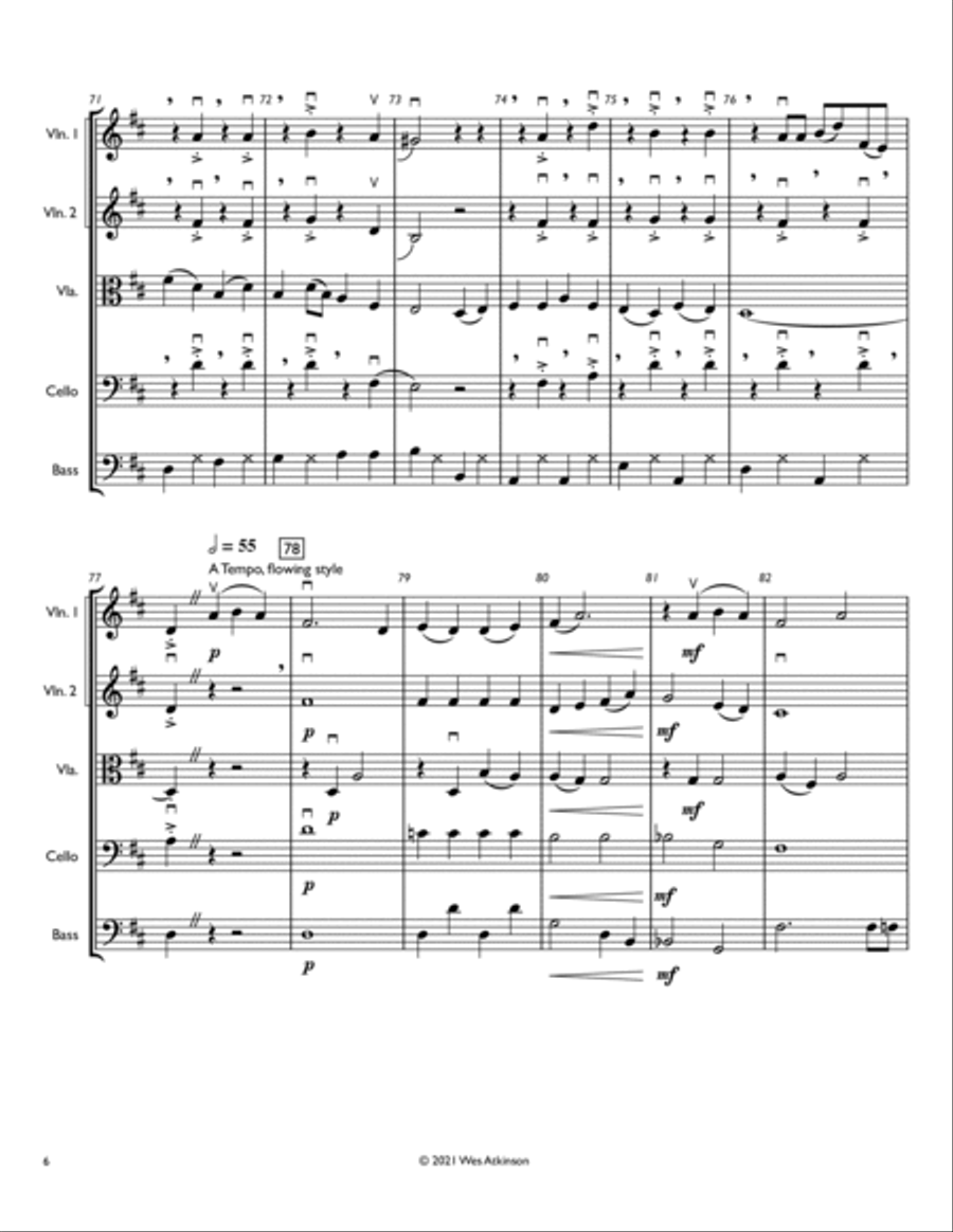 Green Country String Orchestra scores gallery preview page 6