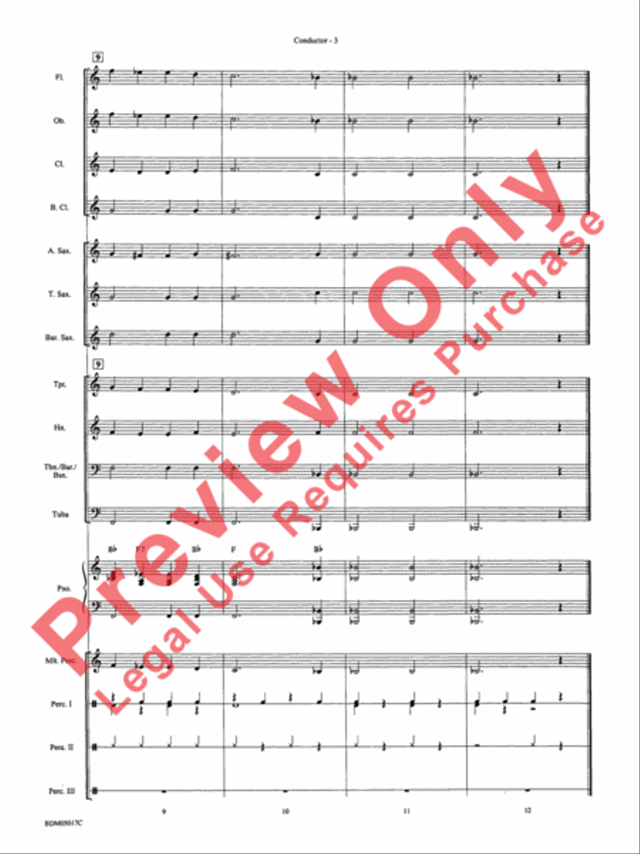Belwin Very Beginning Band Kit #1 Concert Band scores gallery preview page 6