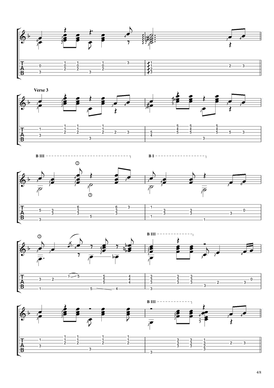 Till There Was You Till There Was You Acoustic Guitar scores gallery preview page 4