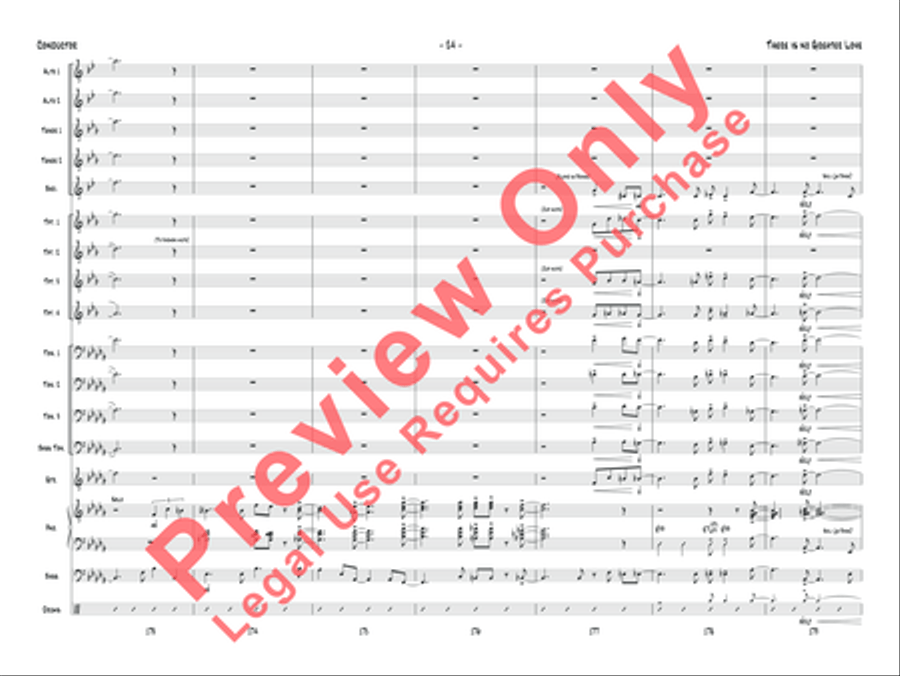 There Is No Greater Love There Is No Greater Love Jazz Ensemble scores gallery preview page 53