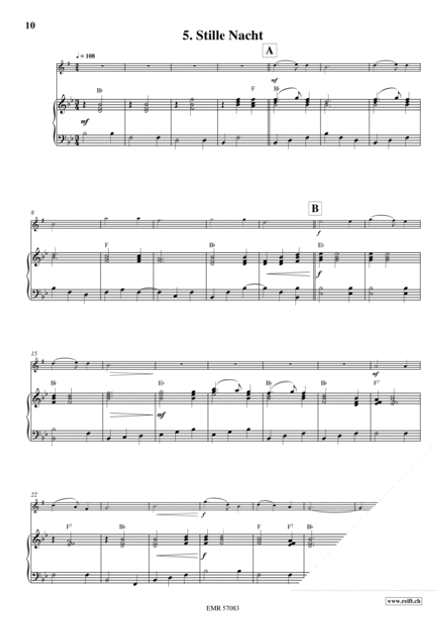 18 Christmas Songs Organ scores gallery preview page 8
