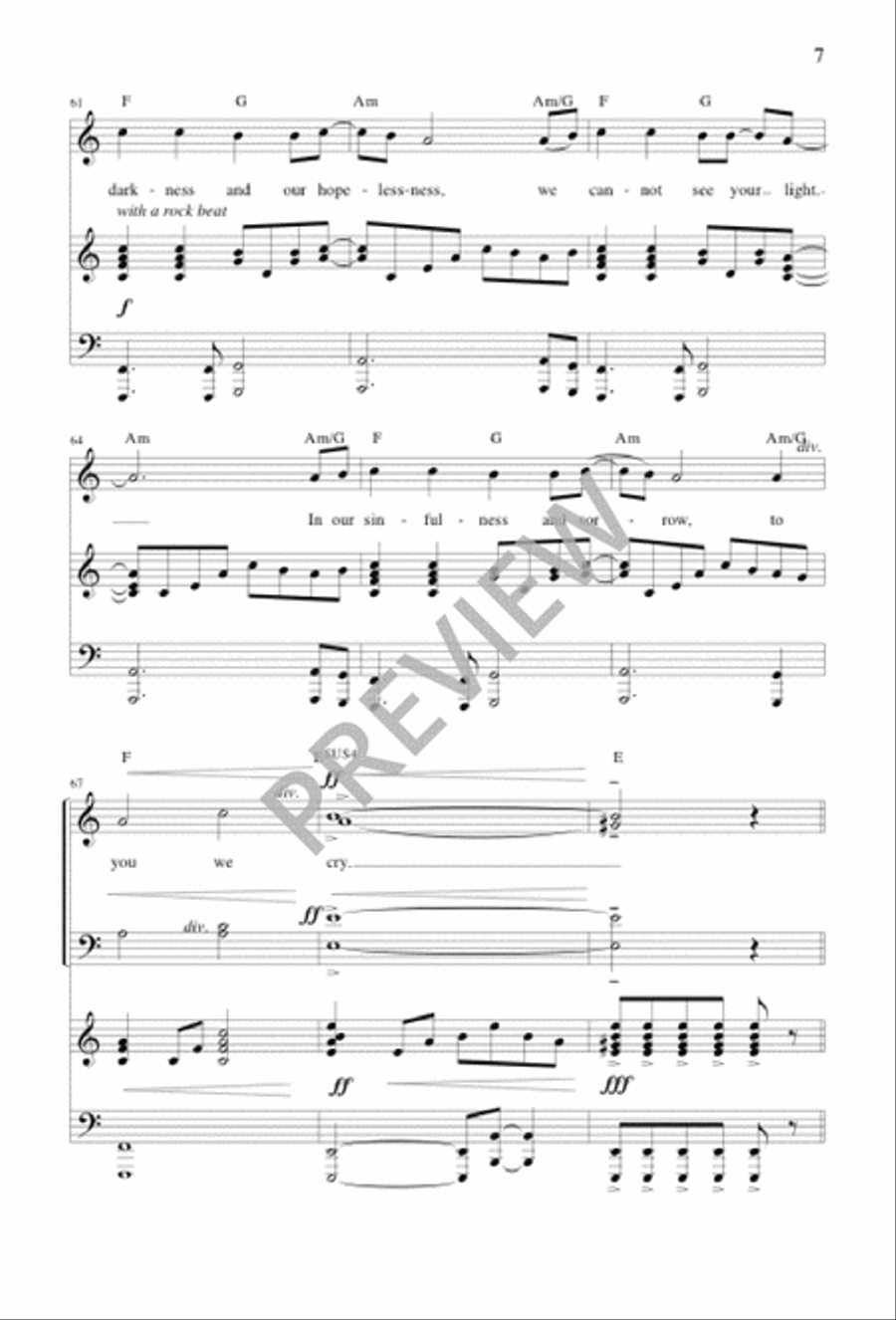 Send Forth Your Spirit 4-Part scores gallery preview page 8