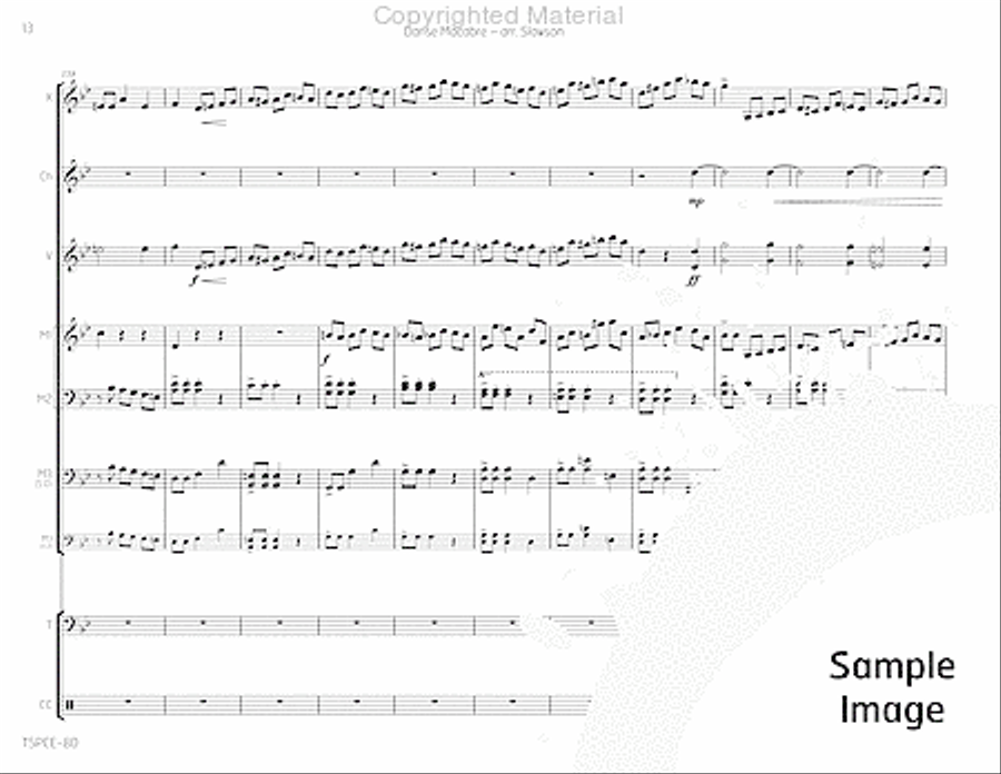 Danse Macabre Percussion Ensemble scores gallery preview page 17